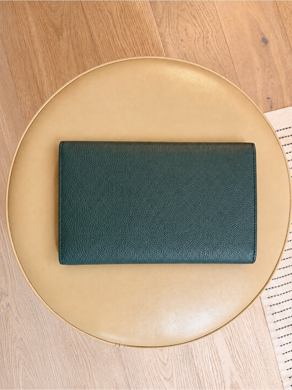 Rolex VIP Client Gift Green Leather Clutch, Strap, Removable, Cross Body Purse - Picture 3 of 5